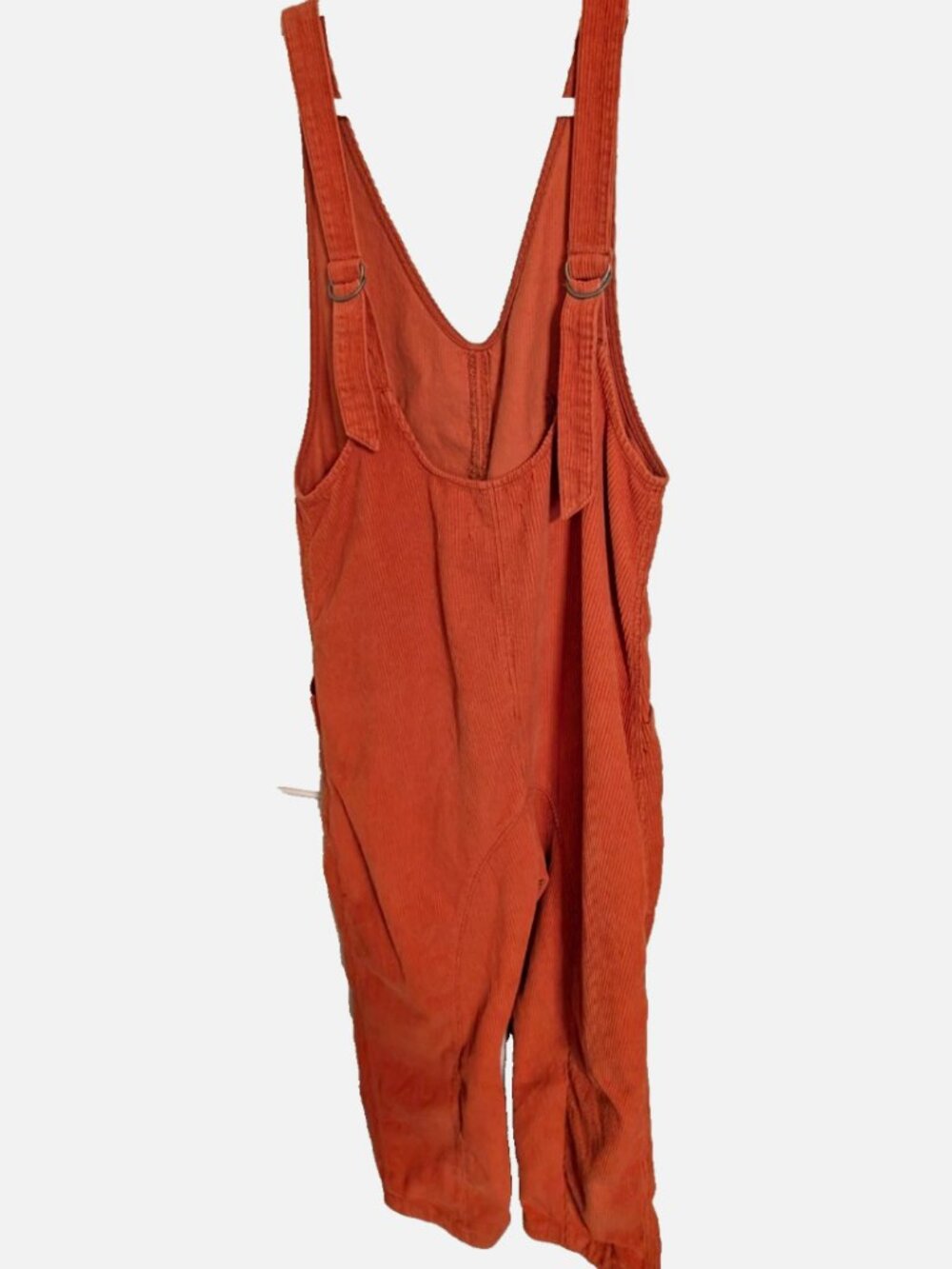 FREE PEOPLE / We The Free High Roller Corduroy Jumpsuit Overalls Sz Med - Picture 2 of 3